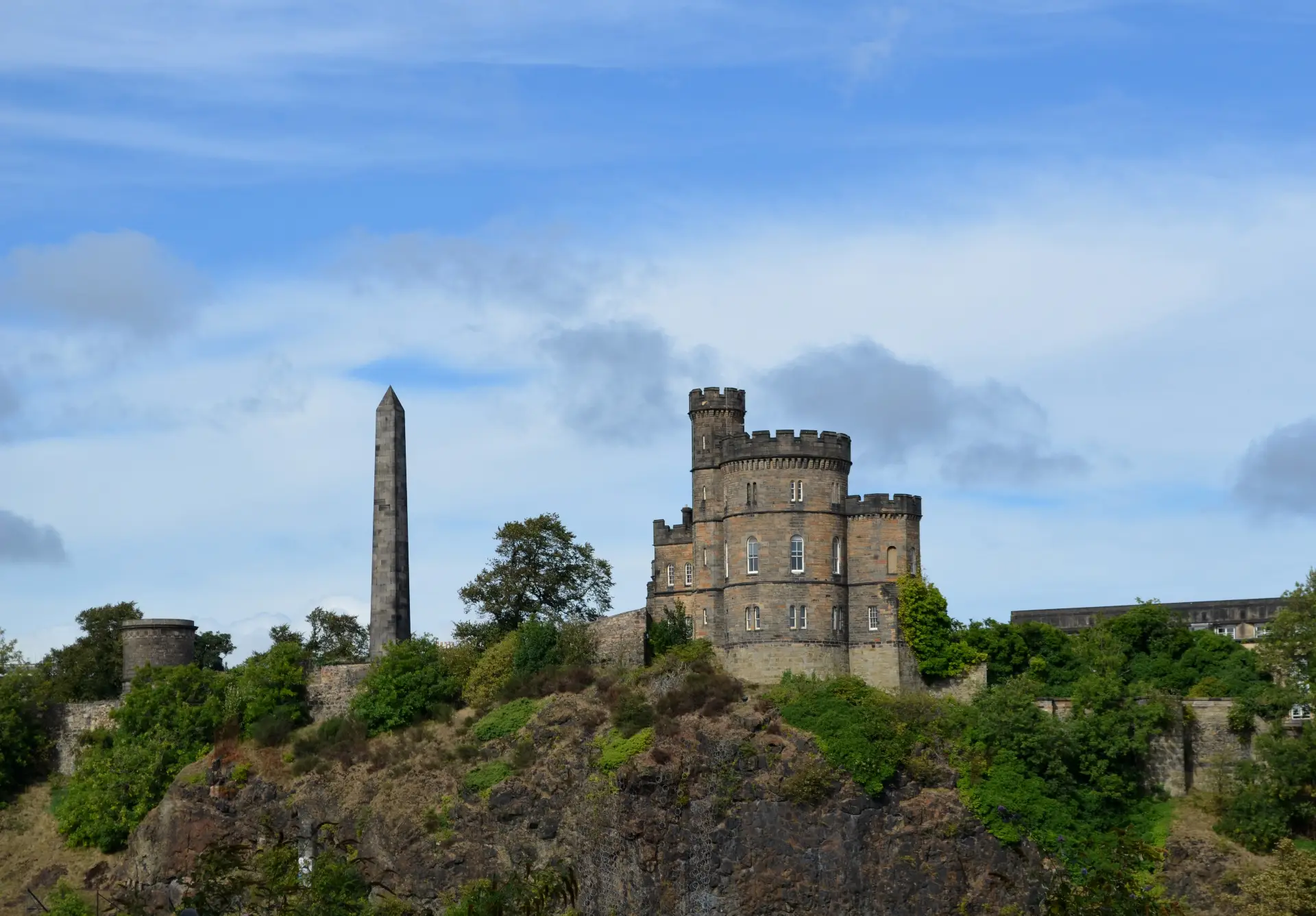 Edinburgh Castle Rock Panoramic View | Small Group Tours Scotland